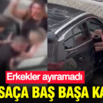 Kadinlar sac saca bas basa kavga etti kadikoy rihtimda tansiyon yukseldi erkekler ayiramadi PdAxNsyb